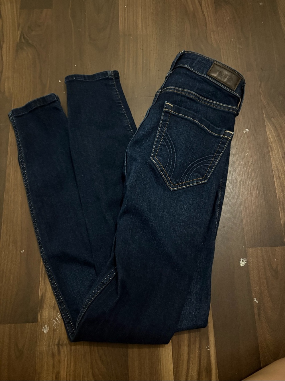 Hollister Dark Indigo Skinny Jeans